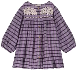 Louise Misha Massilia Checked Dress Purple