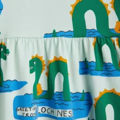 Mini Rodini Loch Ness Printed Dress Green 7 Mini Rodini Loch Ness Printed Dress Green -PETIT BATEAU Store 1024x1024 1667