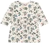 PETIT BATEAU Floral Baby Dress Cream