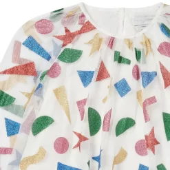 Stella McCartney Kids Printed Tulle Dress White -PETIT BATEAU Store 1024x1024 1675