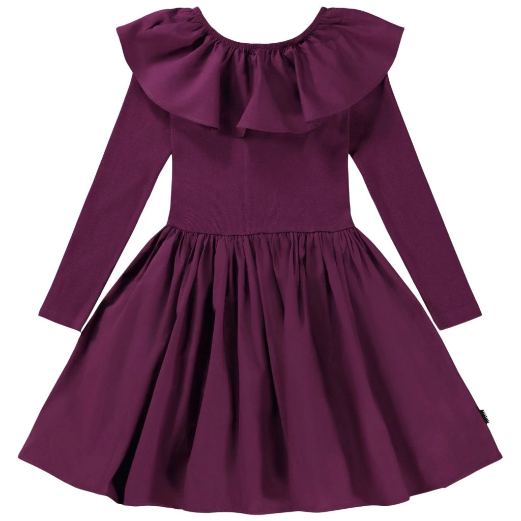 Molo GOTS Cille Dress Purple Shadow 1 Molo GOTS Cille Dress Purple Shadow