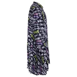 MSGM Pleated Printed Dress Black -PETIT BATEAU Store 1024x1024 1686