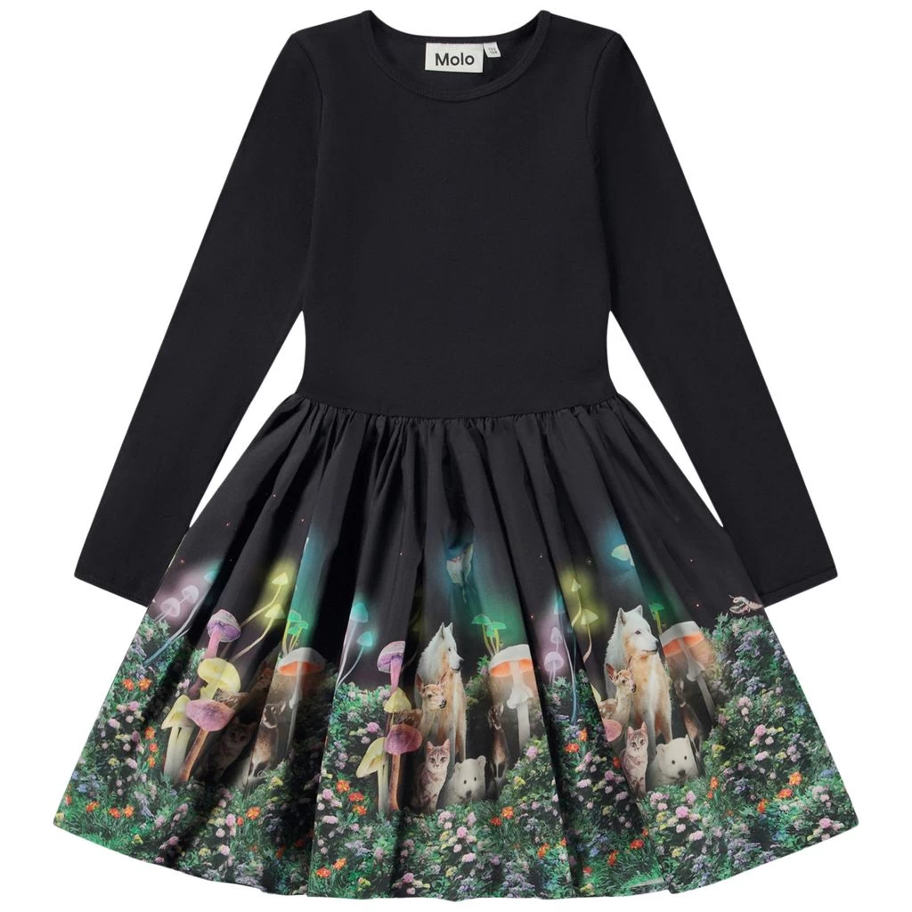 Molo GOTS Casie Dress Firefly Magic 1 Molo GOTS Casie Dress Firefly Magic