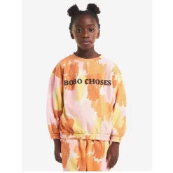 Bobo Choses Shadows Sweatshirt Salmon -PETIT BATEAU Store 1024x1024 173