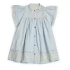 Louise Misha Marla Striped Dress Blue