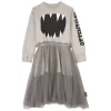 Roar Tulle Dress Gray