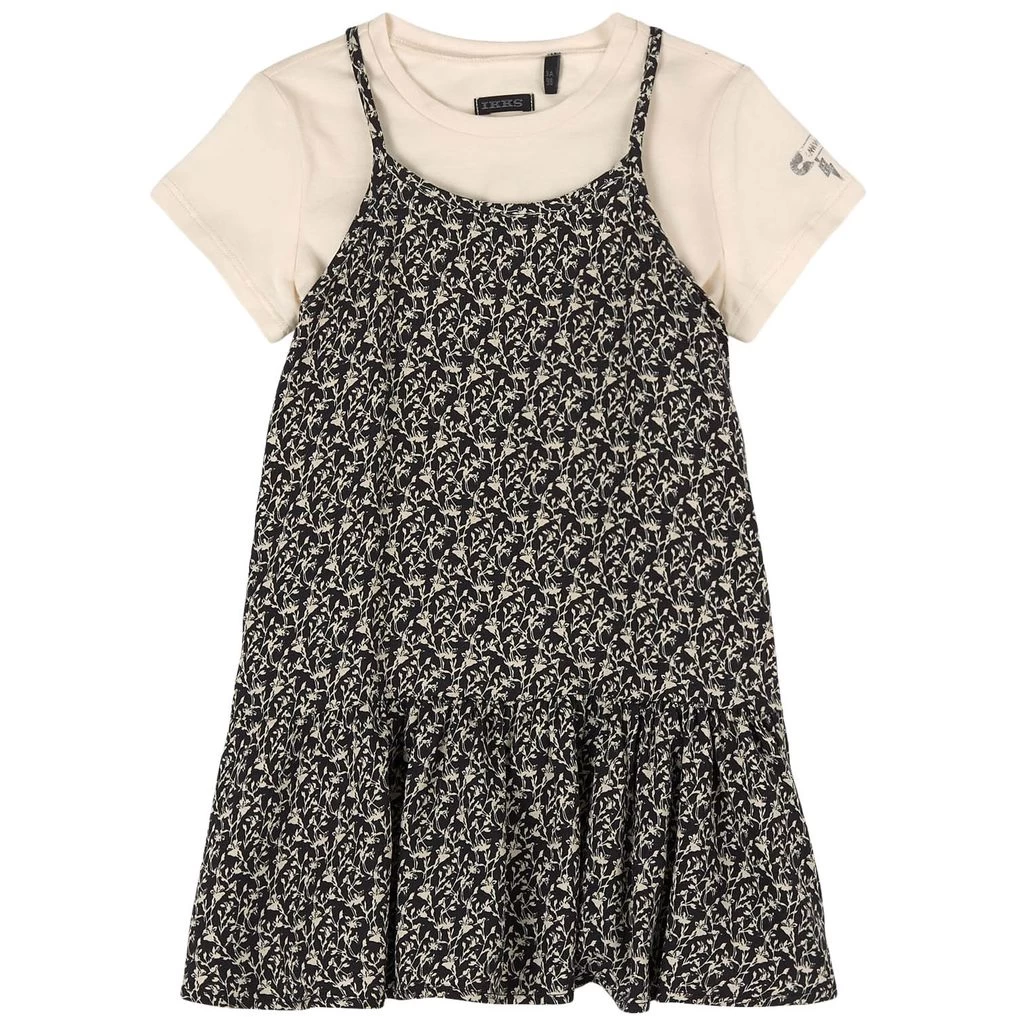 Ikks Lily Floral Dress Black 1 Ikks Lily Floral Dress Black