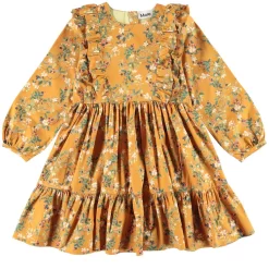 Molo Clea Dress Bramble Gold