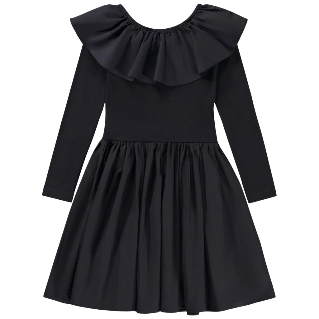 Molo GOTS Cille Dress Purple Black 1 Molo GOTS Cille Dress Purple Black