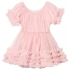 Frilly Dress Rose Pink
