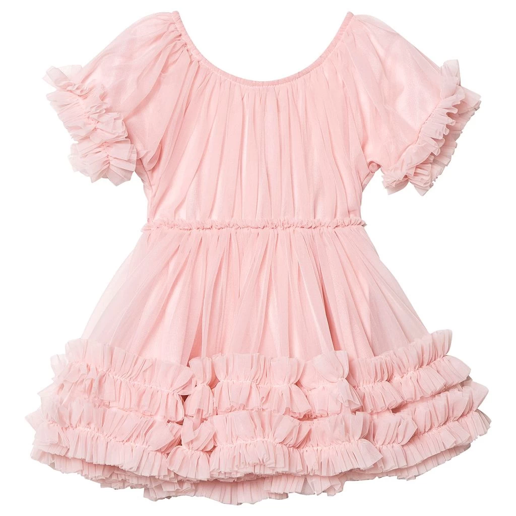 Frilly Dress Rose Pink 2 Frilly Dress Rose Pink - Image 2