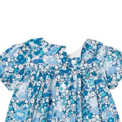 Jacadi Floral Baby Dress Blue 14 Jacadi Floral Baby Dress Blue -PETIT BATEAU Store 1024x1024 1811