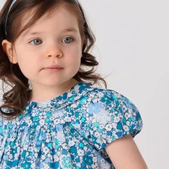 Jacadi Floral Baby Dress Blue 21 Jacadi Floral Baby Dress Blue -PETIT BATEAU Store 1024x1024 1818
