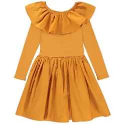 Molo Cille GOTS Dress Old Gold