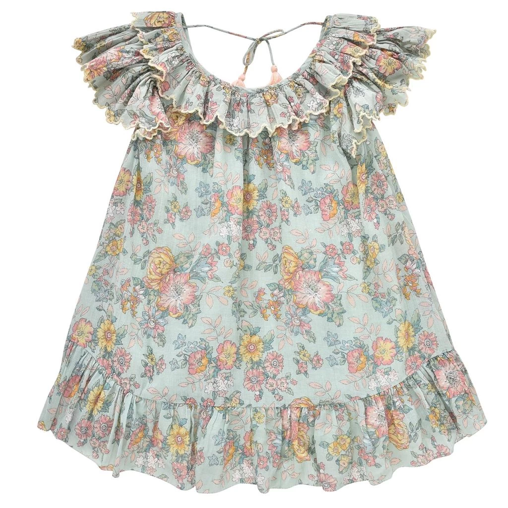 Louise Misha Natiya Dress Water Jodhpur Flower 1 Louise Misha Natiya Dress Water Jodhpur Flower