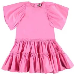 Molo Cat Dress Bubblegum