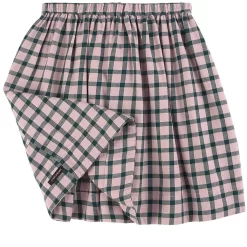 Anton Checked Skirt Pink -PETIT BATEAU Store 1024x1024 1845