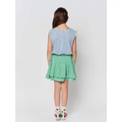 Bobo Choses Gingham Skirt Green -PETIT BATEAU Store 1024x1024 1868