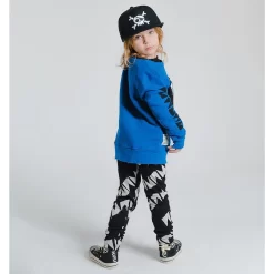 Fuzzy Roar Branded Graphic Sweatshirt Blue -PETIT BATEAU Store 1024x1024 189