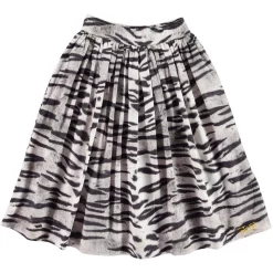Molo Bree Skirt Tiger White