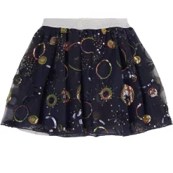 Hatley Sparkle Galaxy Tulle Skirt Navy