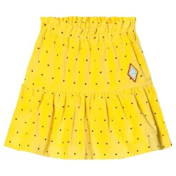 Bird Skirt Yellow Dots
