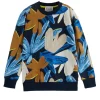 Scotch & Soda Floral Sweatshirt Black