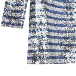 Zadig & Voltaire Striped Sequin Dress Silver -PETIT BATEAU Store 1024x1024 1981