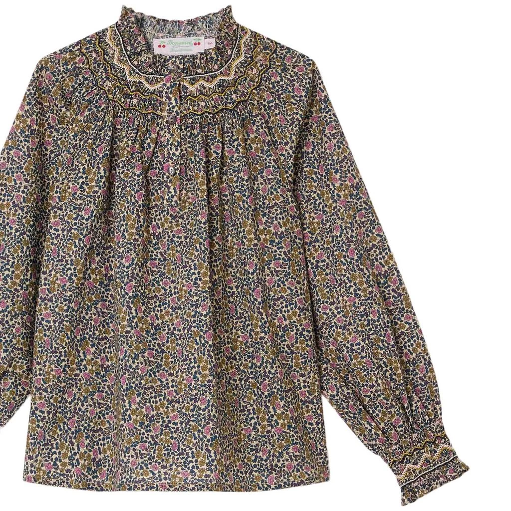 BONPOINT Petale Floral Blouse Multicolor 3 BONPOINT Petale Floral Blouse Multicolor - Image 3