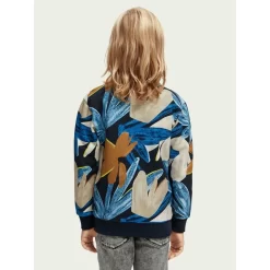 Scotch & Soda Floral Sweatshirt Black 11 Scotch & Soda Floral Sweatshirt Black -PETIT BATEAU Store 1024x1024 202