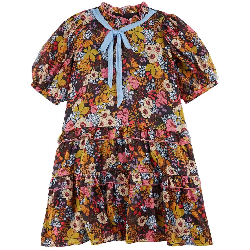 Floral Maxi Dress Marchesi Multicolor 1 Floral Maxi Dress Marchesi Multicolor