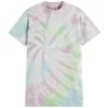 Scotch & Soda Sweat Dress With Tie-dye Effect