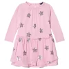 Joules Pink Rebecca Sequin Star Dress