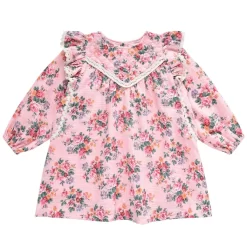 Louise Misha Lara Dress Pink Seylan Flowers