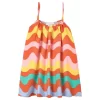 Stella McCartney Kids Swiggle Viscose Dress Multicolor