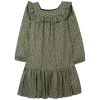 TARTINE ET CHOCOLAT Floral Dress Green
