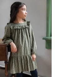 TARTINE ET CHOCOLAT Floral Dress Green -PETIT BATEAU Store 1024x1024 2084