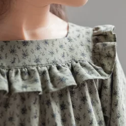 TARTINE ET CHOCOLAT Floral Dress Green -PETIT BATEAU Store 1024x1024 2086