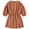 Nanna Striped Dress Toasted Nut