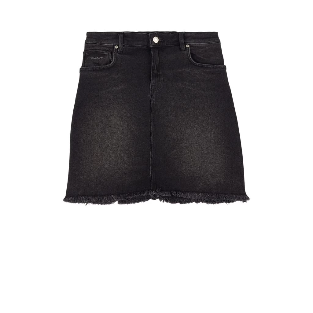 Gant Denim Skirt Black 1 Gant Denim Skirt Black