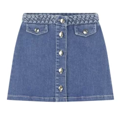 Chloé Jupe Mini Me Denim Skirt