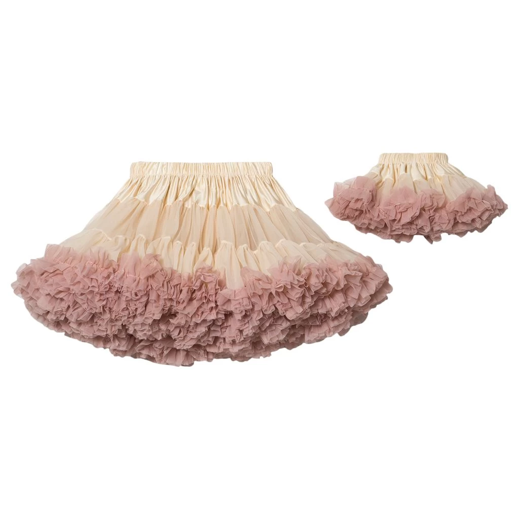 Brigitte Bardot Pettiskirt Cream/Dusty Pink 2 Brigitte Bardot Pettiskirt Cream/Dusty Pink - Image 2
