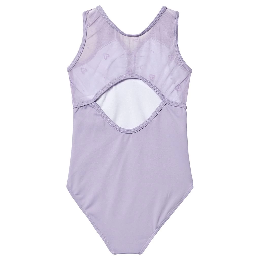 Heart Flock Open Back Tank Leotard Lilac 2 Heart Flock Open Back Tank Leotard Lilac - Image 2