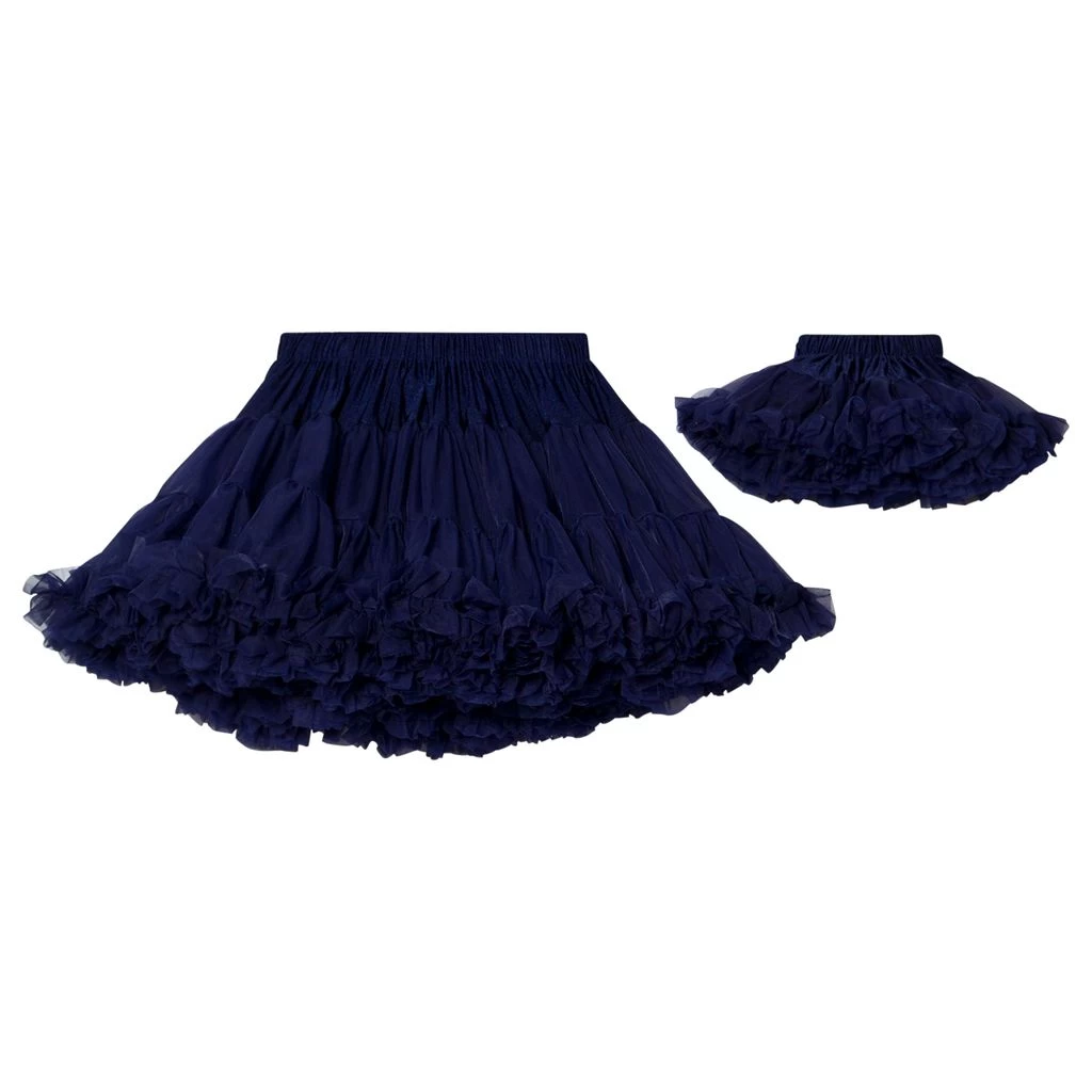 Snow Queen Pettiskirt Navy 3 Snow Queen Pettiskirt Navy - Image 3