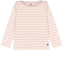 PETIT BATEAU Striped Sweatshirt Avalanche/Saline
