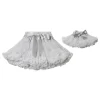 Grace Kelly Pettiskirt Silver Grey
