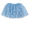 Tulle Skirt With Butterflies Light Blue