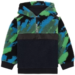 Stella McCartney Kids Printed Fleece Sweater Blue