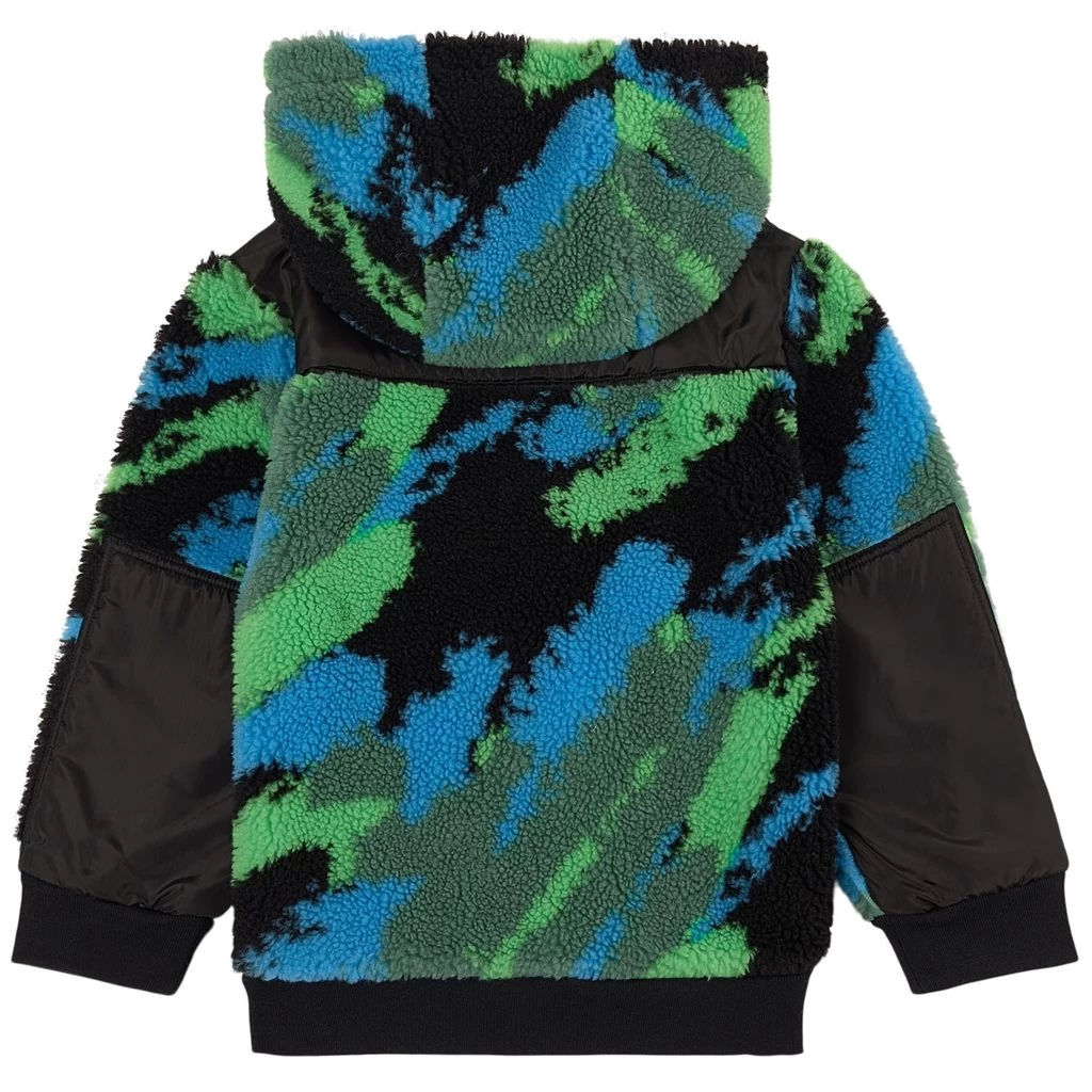 Stella McCartney Kids Printed Fleece Sweater Blue 2 Stella McCartney Kids Printed Fleece Sweater Blue - Image 2