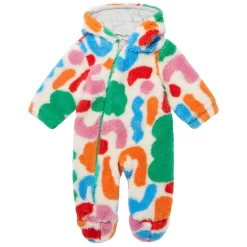 Stella McCartney Kids Fleece Coverall Multicolor